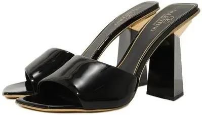 Кожаные мюли One Stud Valentino