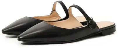 Кожаные сабо Prada