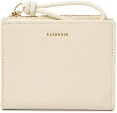 Кожаное портмоне Jil Sander