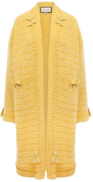 Шерстяная накидка Gucci