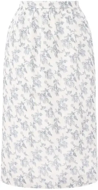 Юбка из смеси хлопка и вискозы Brock Collection