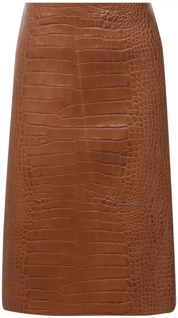 Кожаная юбка Ralph Lauren