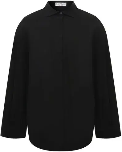 Хлопковая рубашка Brunello Cucinelli