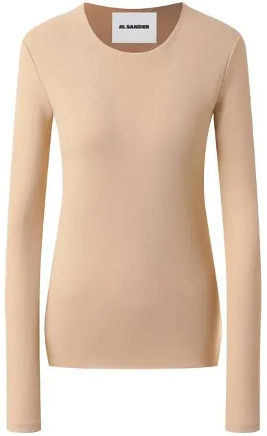 Лонгслив из вискозы Jil Sander