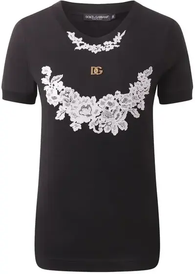 Хлопковая футболка Dolce & Gabbana