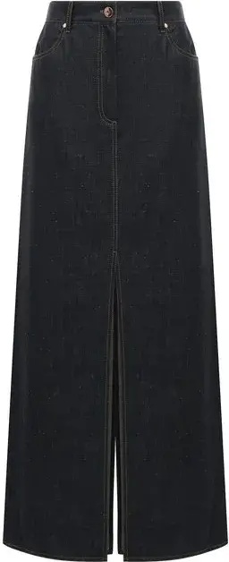 Джинсовая юбка Brunello Cucinelli
