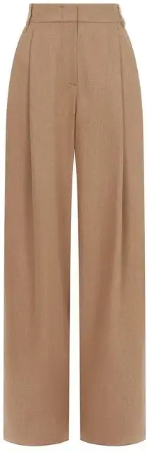 Брюки из шерсти и кашемира Emporio Armani